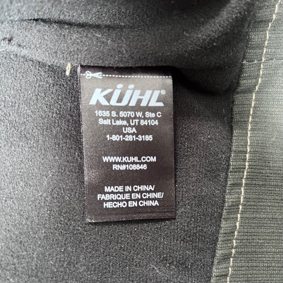 Kuhl Burr Vest  Large Canvas Gunmetal Black Vintage Patina Dye Size L - Picture 9 of 13